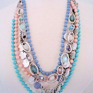 Premier Designs Sugar Rush Necklace Multi Strand